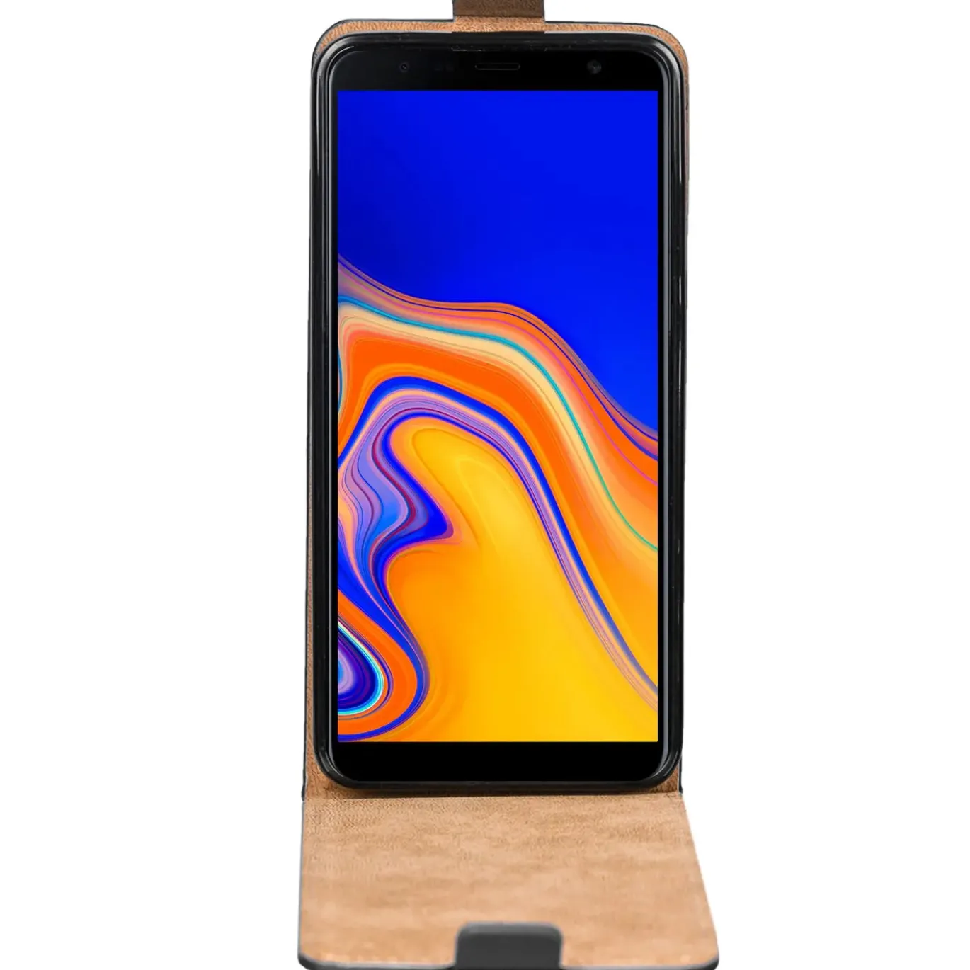 Samsung Galaxy A9 2018 - Flip Hülle, horizontal klappbar