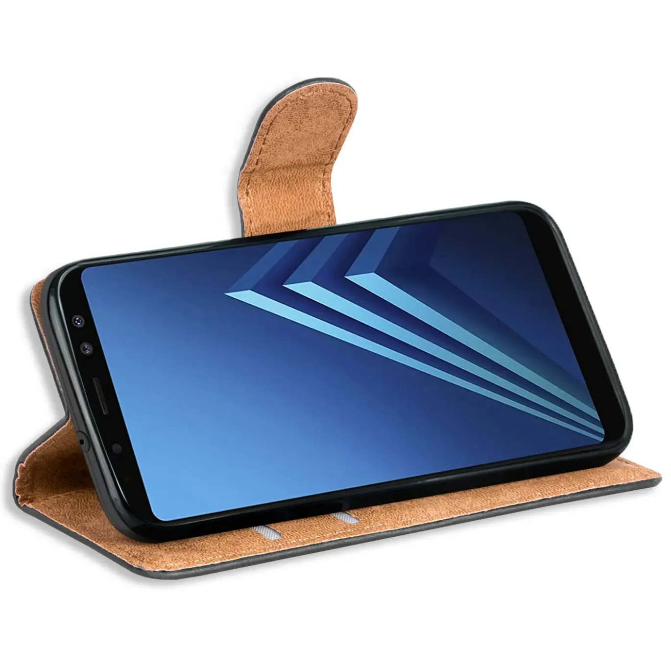 Samsung Galaxy A8 2018 - Klapphülle mit Kartenfächern