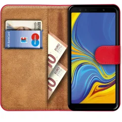 Samsung Galaxy A7 2018 - Klapphülle mit Kartenfächern