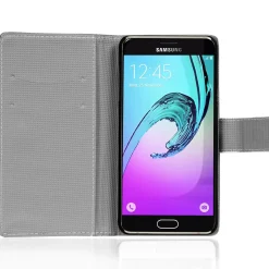 Samsung Galaxy A5 2016 - Motiv Klapphülle mit Kartenfächern & Standfunktion