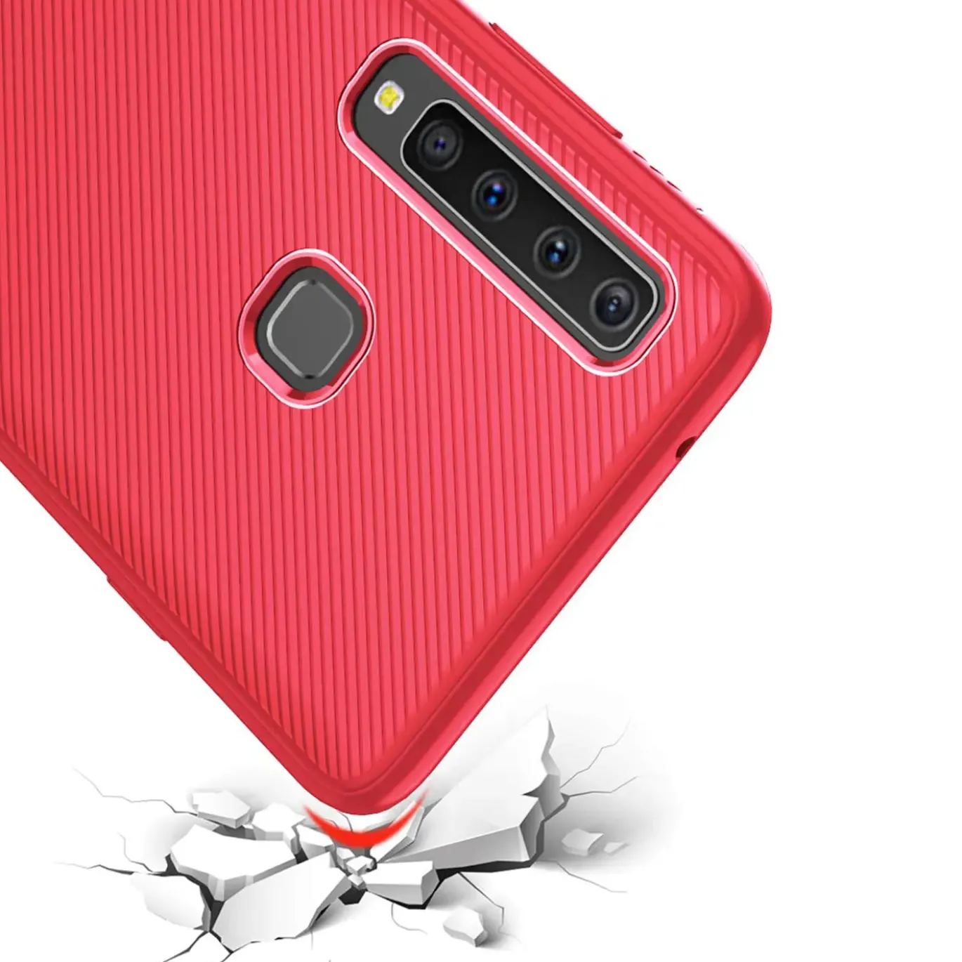 Samsung Galaxy A9 2018 - Schlichte Handyhülle Schutz - Schlankes Design