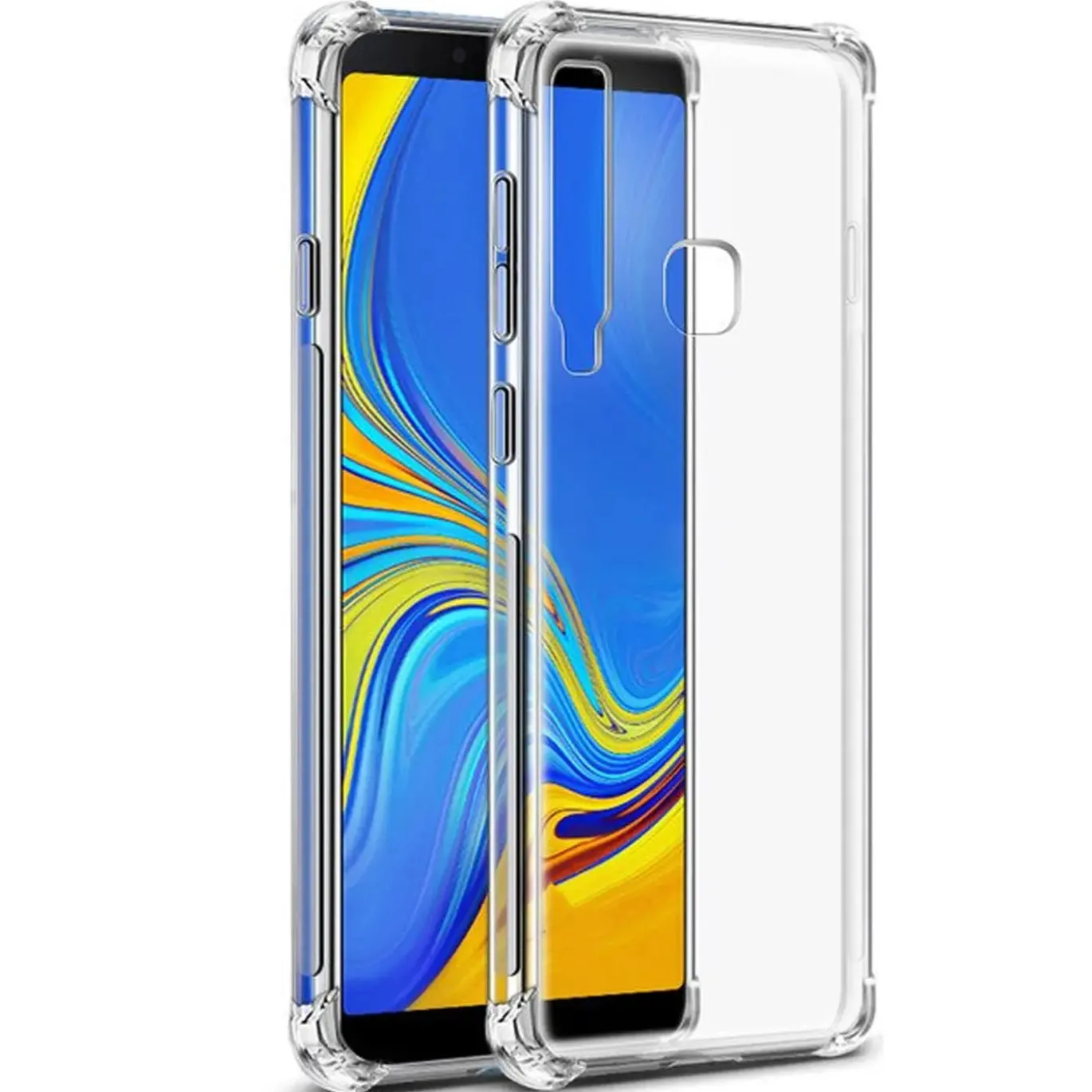 Samsung Galaxy A9 2018 - Stoßfestes Clear Case