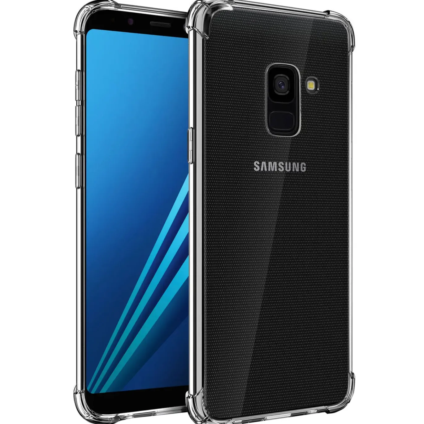 Samsung Galaxy A8 2018 - Stoßfestes Clear Case
