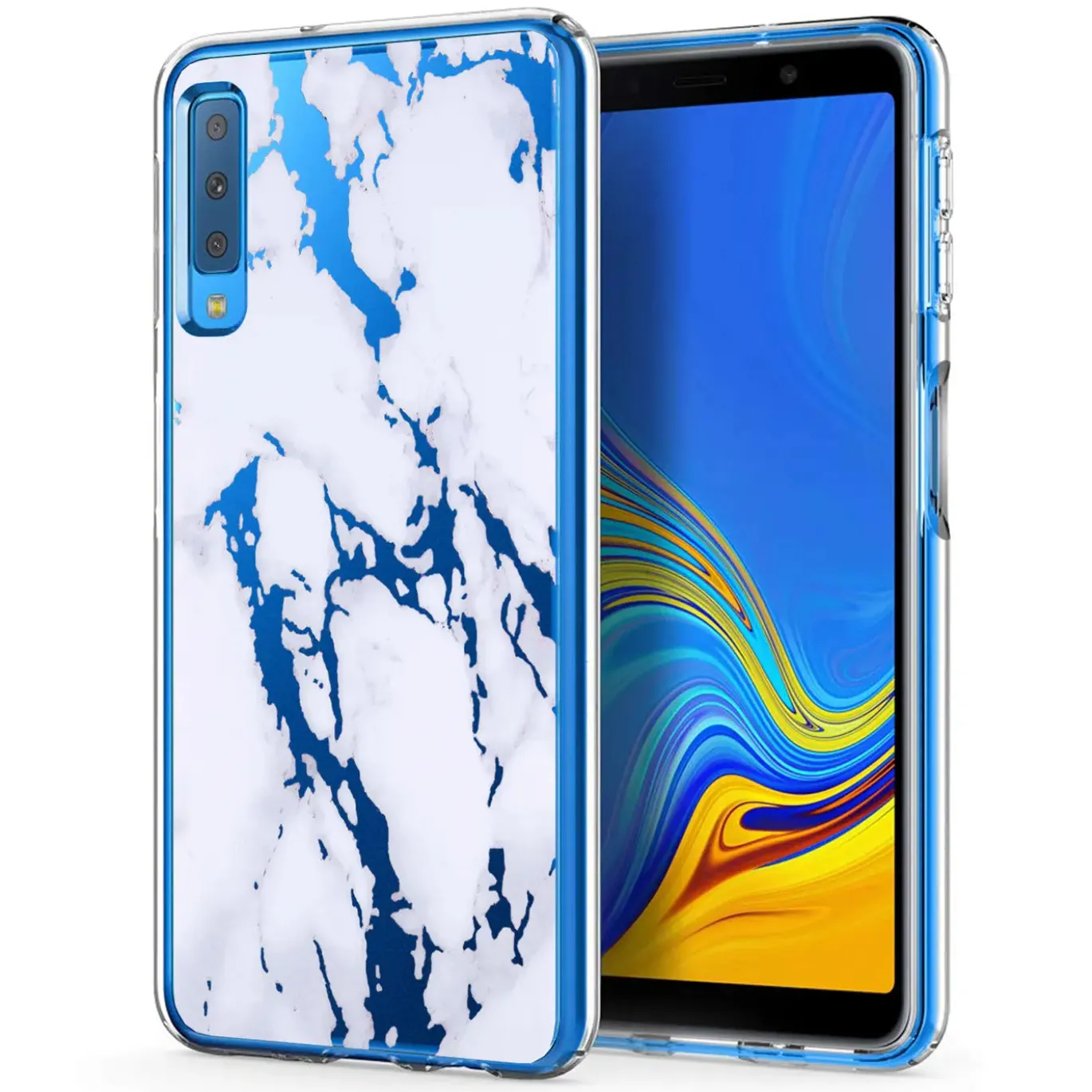 Samsung Galaxy A7 2018 - TPU Case mit Motivdruck