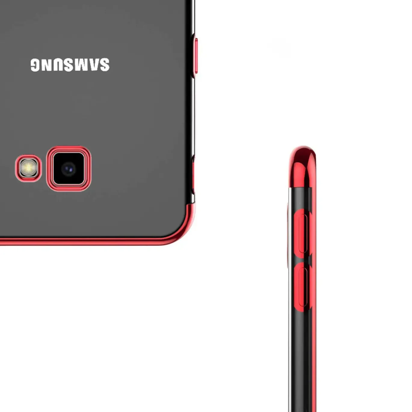 Samsung Galaxy A3 2017 - Transparente Hülle mit Akzenten
