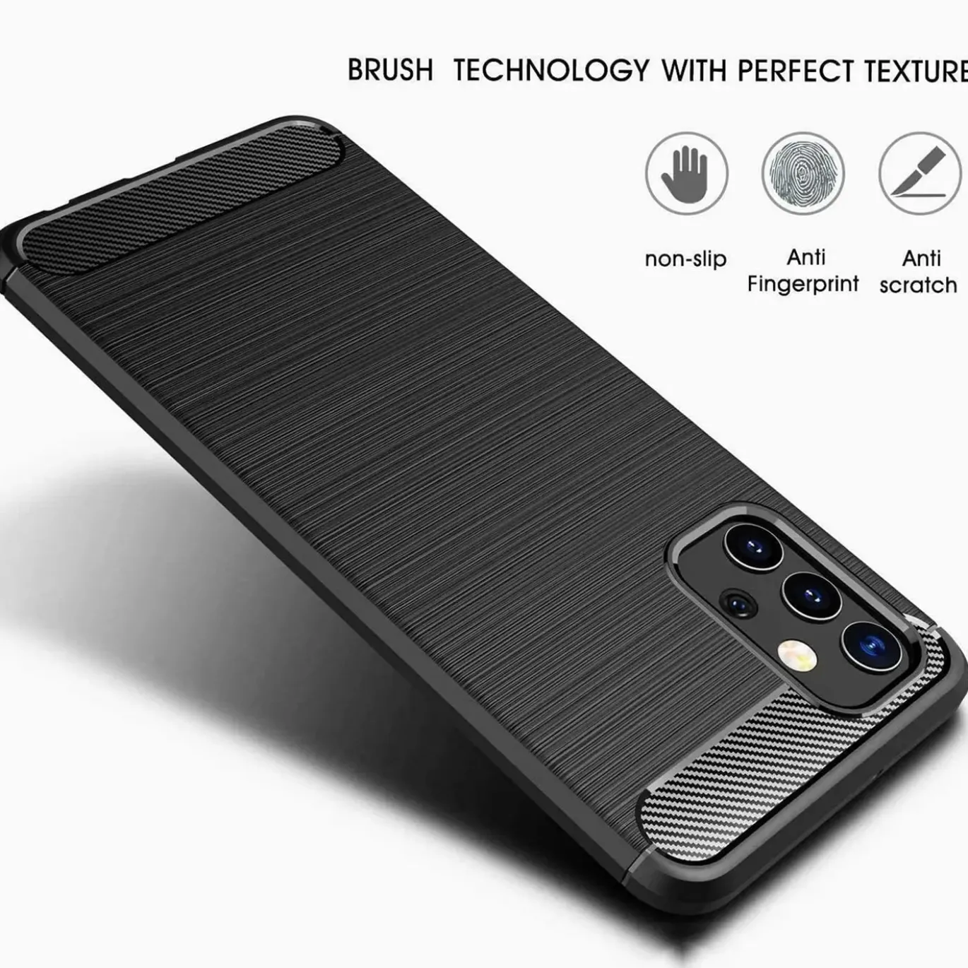 Samsung Galaxy A52 / A52 5G / A52S 5G - Carbon Case Hülle, stoßfest