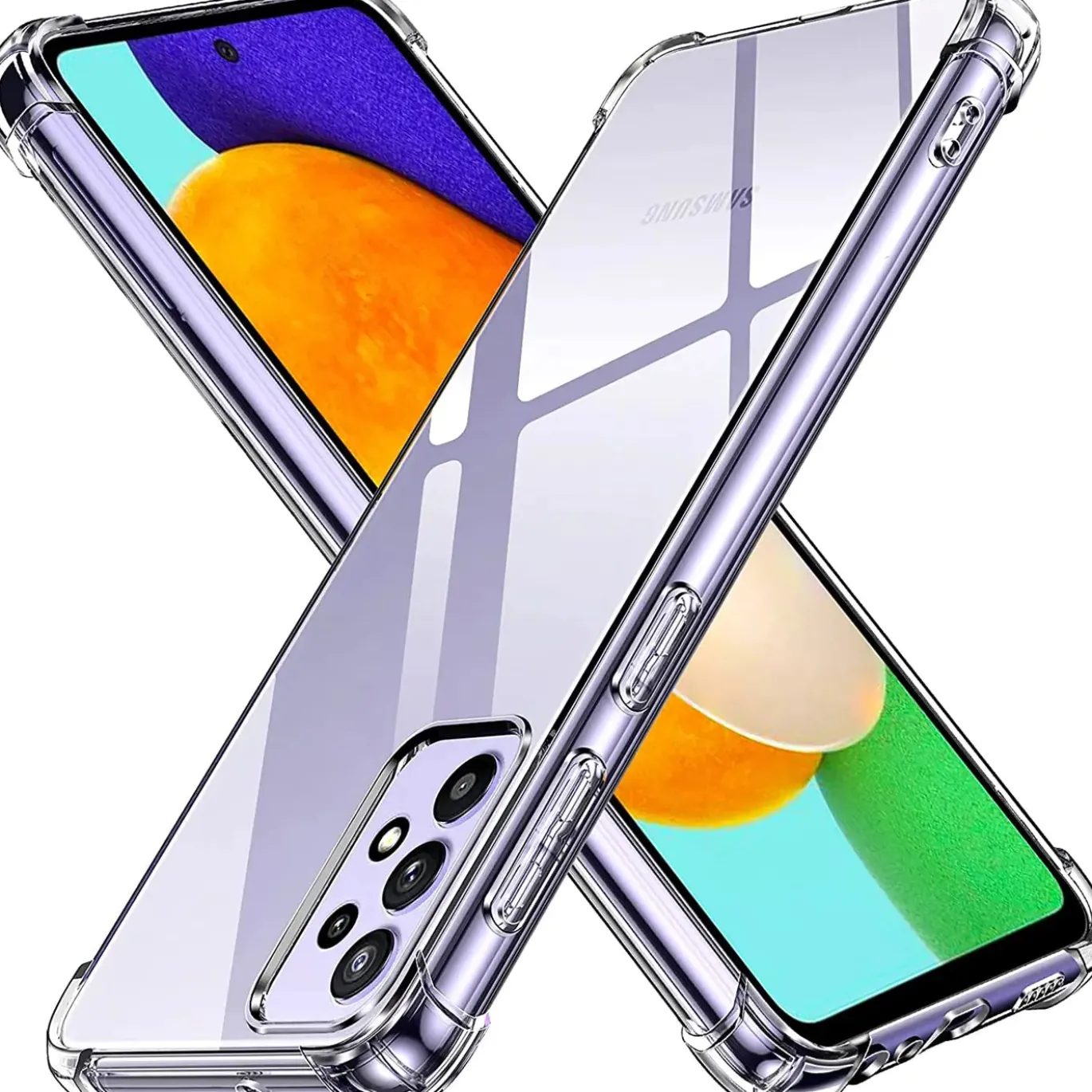 Samsung Galaxy A52 / A52 5G / A52S 5G - Stoßfestes Clear Case