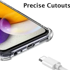 Samsung Galaxy A52 / A52 5G / A52S 5G - Stoßfestes Clear Case