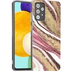 Samsung Galaxy A52 / A52 5G / A52S 5G - Marmor & Sand Design Hülle