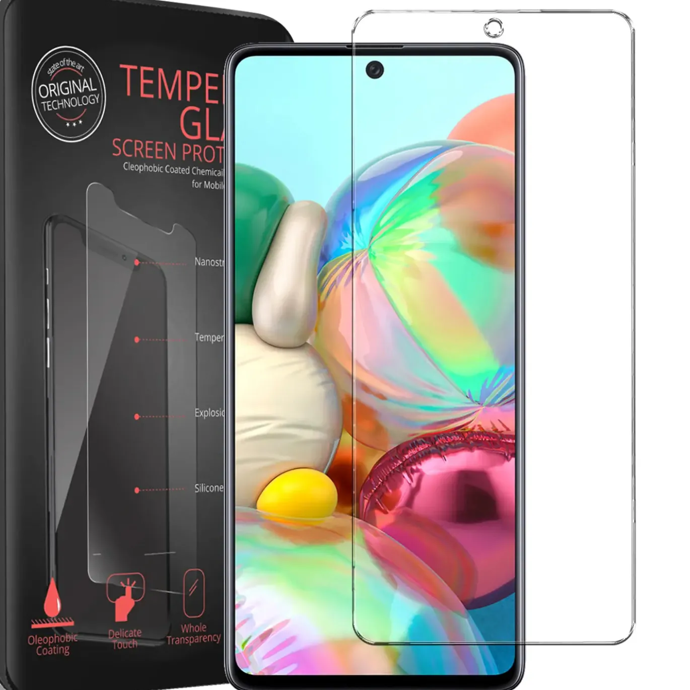Samsung Galaxy A52 / A52 5G / A52S 5G - 2x 9H Panzer Glasfolie, Displayfolie