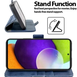 Samsung Galaxy A52 / A52 5G / A52S 5G - Robuste Klapphülle mit RFID Block