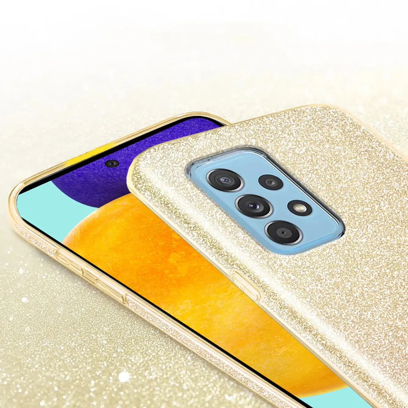Samsung Galaxy A52 / A52 5G / A52S 5G - Glitzer TPU Hülle