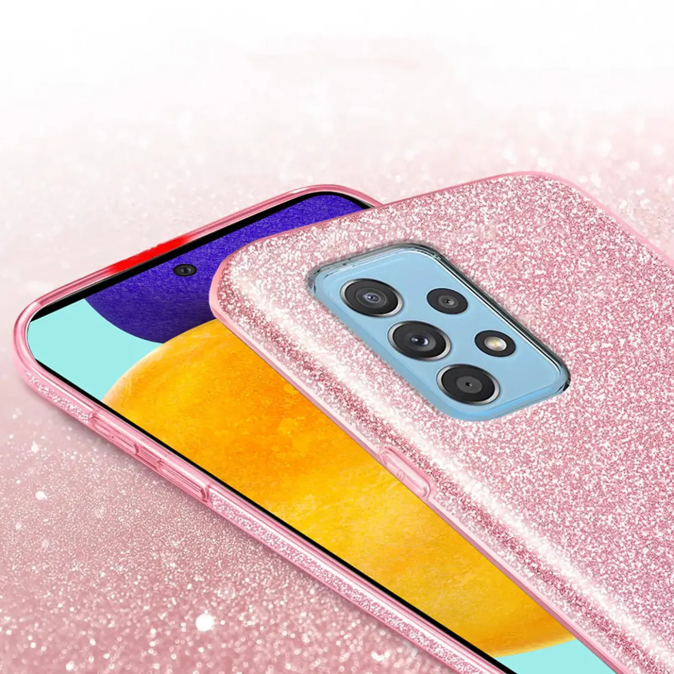 Samsung Galaxy A52 / A52 5G / A52S 5G - Glitzer TPU Hülle