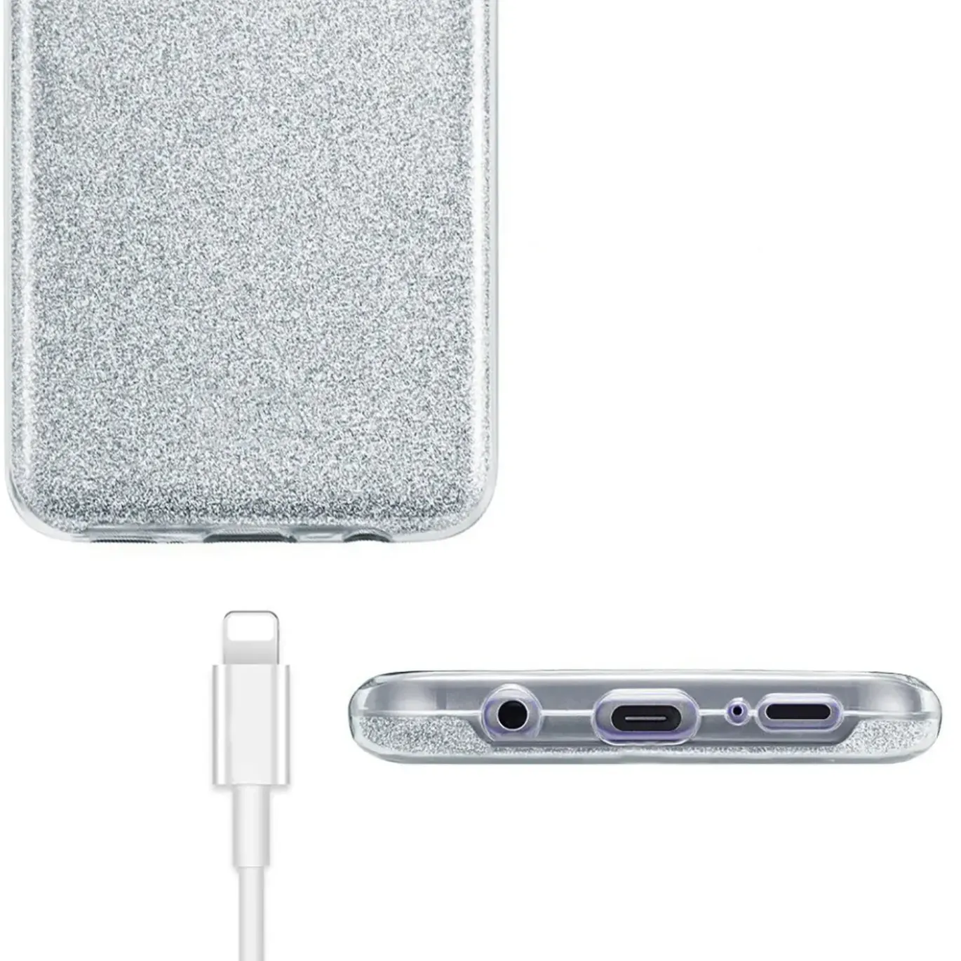 Samsung Galaxy A70 / A70s - Glitzer TPU Hülle