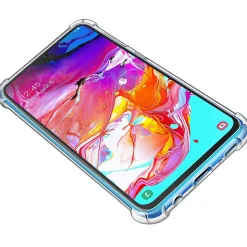 Samsung Galaxy A70 / A70s - Stoßfestes Clear Case