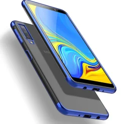 Samsung Galaxy A70 / A70s - Transparente Hülle mit Akzenten