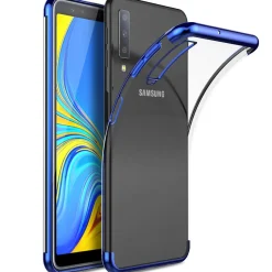 Samsung Galaxy A70 / A70s - Transparente Hülle mit Akzenten
