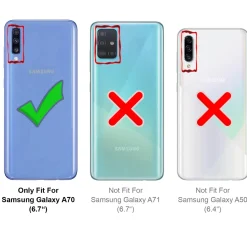 Samsung Galaxy A70 / A70s - 2x 9H Panzer Glasfolie, Displayfolie