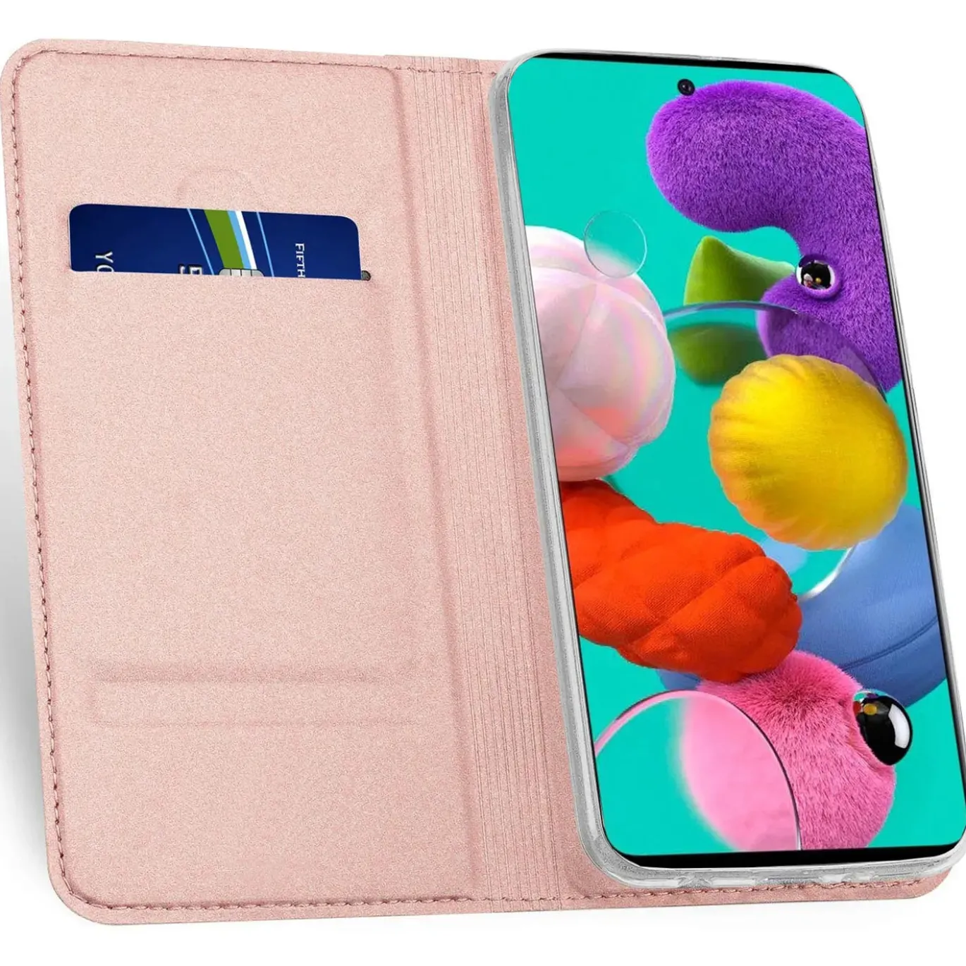 Samsung Galaxy A71 - Booklet Case mit Magnetverschluss
