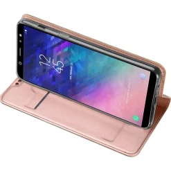 Samsung Galaxy A6 - Booklet Case mit Magnetverschluss