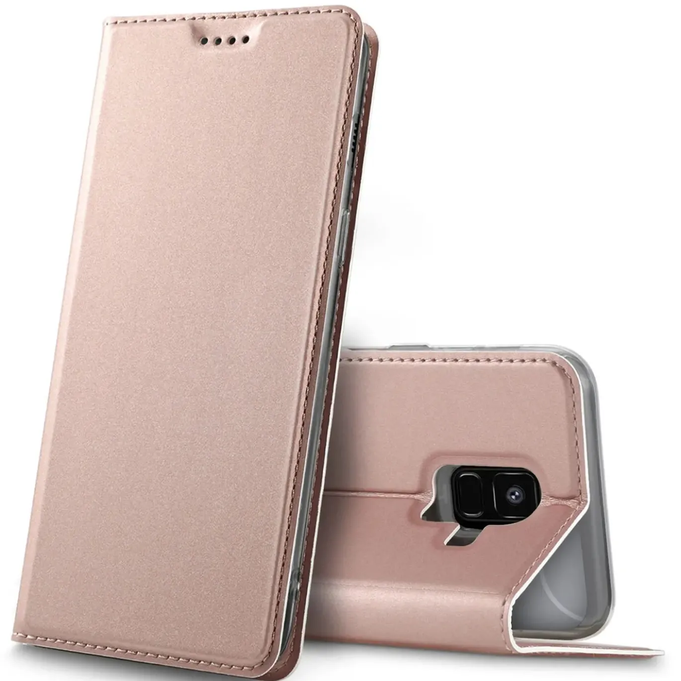 Samsung Galaxy A6 - Booklet Case mit Magnetverschluss