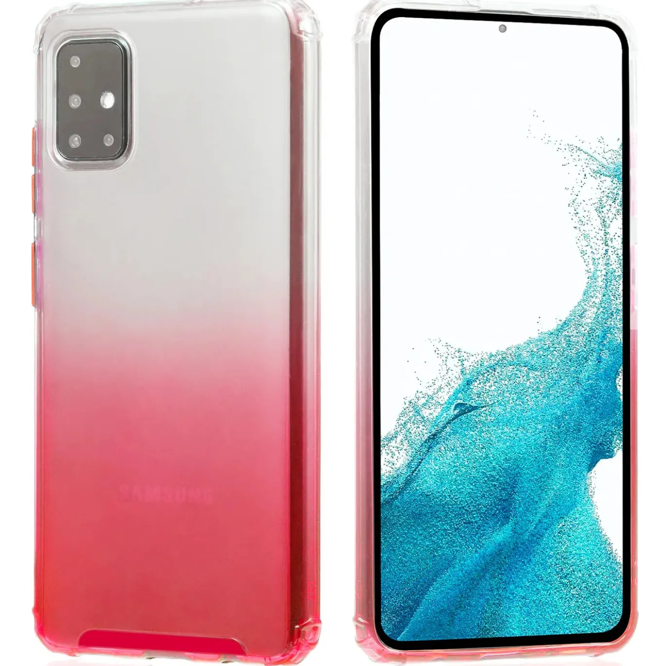 Samsung Galaxy A51 - Farbverlauf Hülle ultra dünn