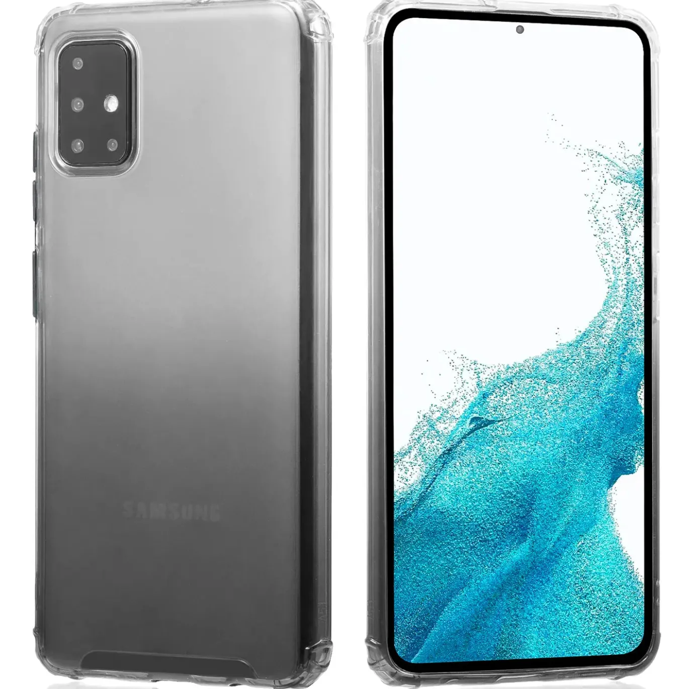 Samsung Galaxy A51 - Farbverlauf Hülle ultra dünn