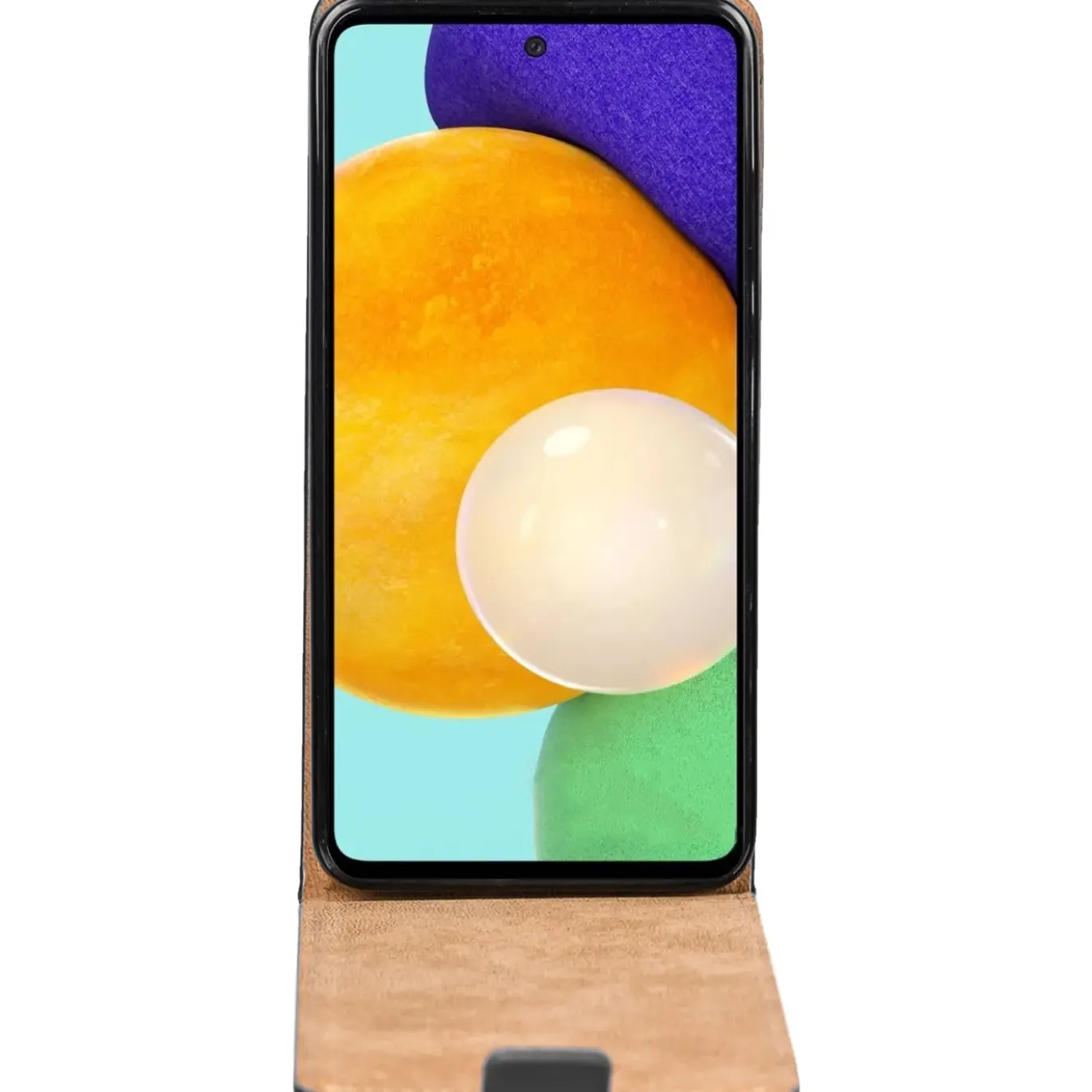 Samsung Galaxy A72 - Flip Hülle, horizontal klappbar
