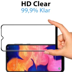 Samsung Galaxy A41 - Fullscreen 9H Panzerglas Displayglas