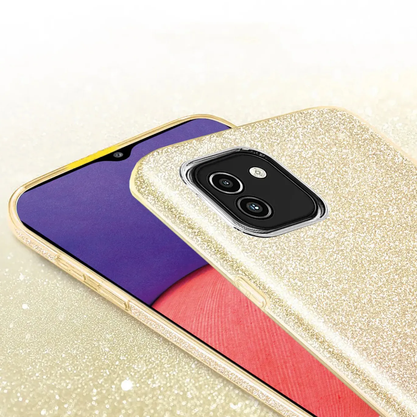 Samsung Galaxy A03 - Glitzer TPU Hülle