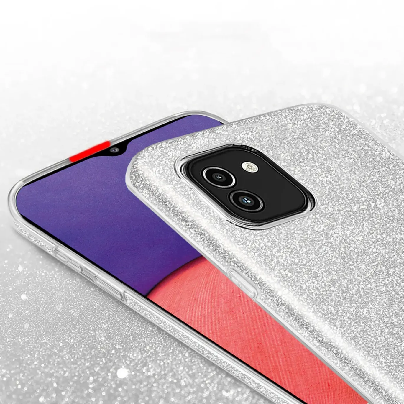 Samsung Galaxy A03 - Glitzer TPU Hülle