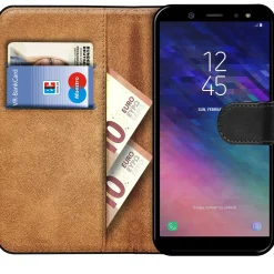 Samsung Galaxy A6 - Klapphülle mit Kartenfächern