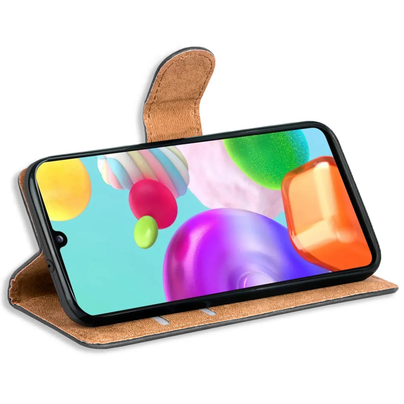 Samsung Galaxy A41 - Klapphülle mit Kartenfächern