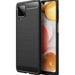 Samsung Galaxy A12 / M12 - Carbon Case Hülle, stoßfest