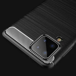 Samsung Galaxy A12 / M12 - Carbon Case Hülle, stoßfest