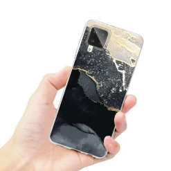 Samsung Galaxy A12 / M12 - Marmor & Sand Design Hülle
