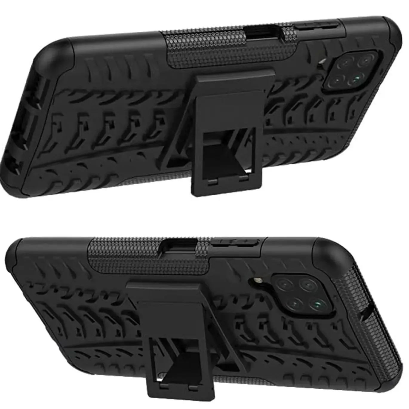 Samsung Galaxy A12 / M12 - Outdoor Hülle 2-teiliges Schutzcase