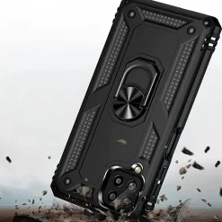 Samsung Galaxy A12 / M12 - Outdoor Hardcase mit Ringhalter
