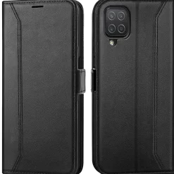 Samsung Galaxy A12 / M12 - Robuste Klapphülle mit RFID Block