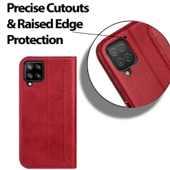 Samsung Galaxy A12 / M12 - Robuste Klapphülle mit RFID Block