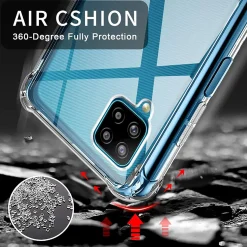 Samsung Galaxy A12 / M12 - Stoßfestes Clear Case