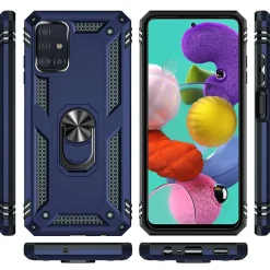 Samsung Galaxy A51 - Outdoor Hardcase mit Ringhalter