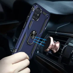 Samsung Galaxy A51 - Outdoor Hardcase mit Ringhalter