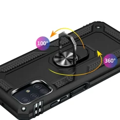 Samsung Galaxy A51 - Outdoor Hardcase mit Ringhalter