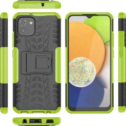 Samsung Galaxy A03 - Outdoor Hülle 2-teiliges Schutzcase