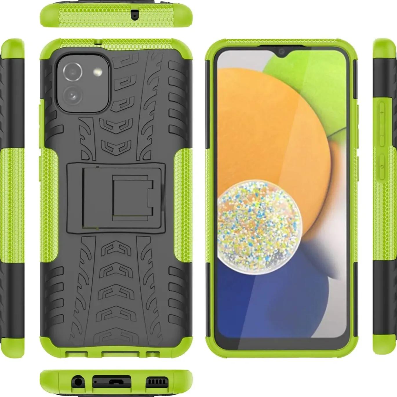 Samsung Galaxy A03 - Outdoor Hülle 2-teiliges Schutzcase