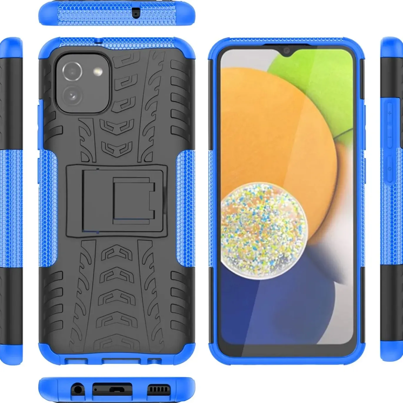 Samsung Galaxy A03 - Outdoor Hülle 2-teiliges Schutzcase
