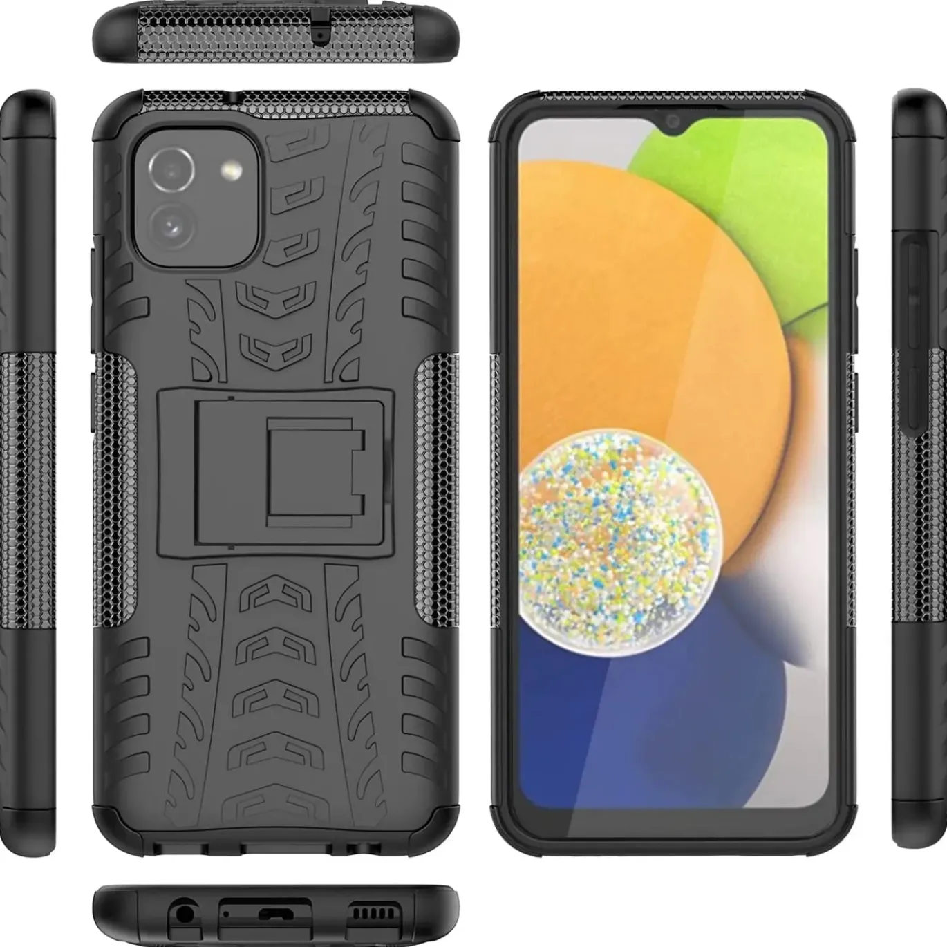 Samsung Galaxy A03 - Outdoor Hülle 2-teiliges Schutzcase