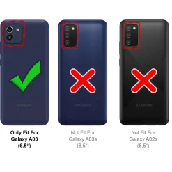 Samsung Galaxy A03 - Outdoor Hardcase mit Ringhalter