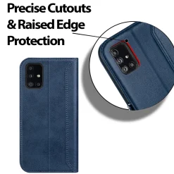 Samsung Galaxy A51 - Robuste Klapphülle mit RFID Block